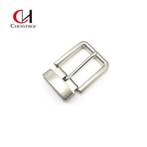 Wholesale Silver Reversible Belt Buckles For Men Business 35mm Can Change Color from china suppliers