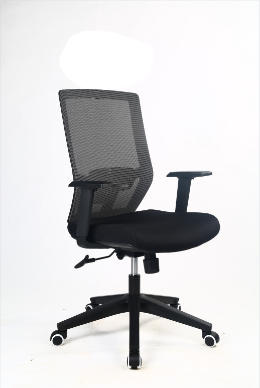 CAL 117 3'' Black Mesh Ergonomic Desk Chair Multifunction