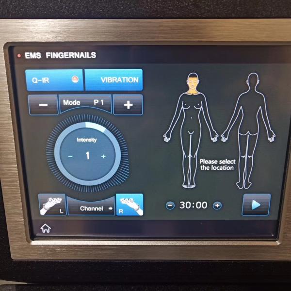 Black 120VA Non Surgical Face Lift Machine Standing Body Slimming Machine