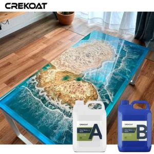 Wholesale Casting Clear Deep Pour Epoxy Resin For Wooden Bar Counter Table Tops from china suppliers