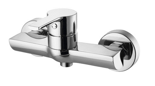Wall Mounted Shower Mixer Faucet Bathroom Brass，single Handle