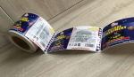 Glossy self-adhesive paper packaging sticker label manufacturer