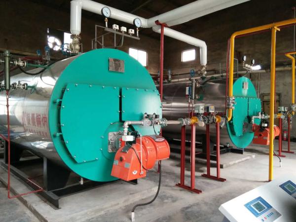 Automatic Horizontal Fire Tube Boiler / Propane Fired Steam Boiler For Textile