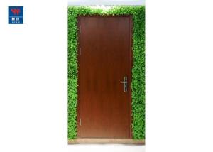 Wholesale Chinese Manufacturer Fire Rated Fire Emergency Exit Entrance Interior Exterior Security Wood Door from china suppliers