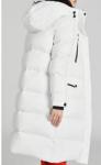 Water Repellent Womens Long Down Coat , Durable Breathable Long Goose Down