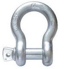 Wholesale 200series 300 Series Steel 12mm Bow Shackle For Port / Oil Field / Ship Industry from china suppliers
