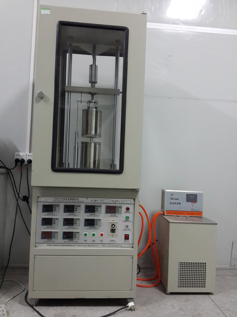 DX8377B Thermal Conductivity Tester Heat Flow Method