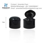 Screw Cap Plastic Lids Caps Cosmetic Packaging Plastic Flip Top Cap For Sale