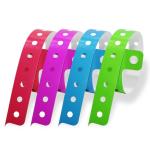 Personalised Self Adhesive Wristbands Event Vinyl PVC Bracelets