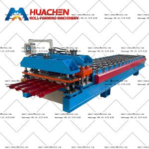 Wholesale China Made Glazed Roof Tile Roll Forming Machine from china suppliers