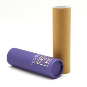 Wholesale Round Kraft Paper Tube Packaging Box For Tea Biodegradable Recyclable from china suppliers