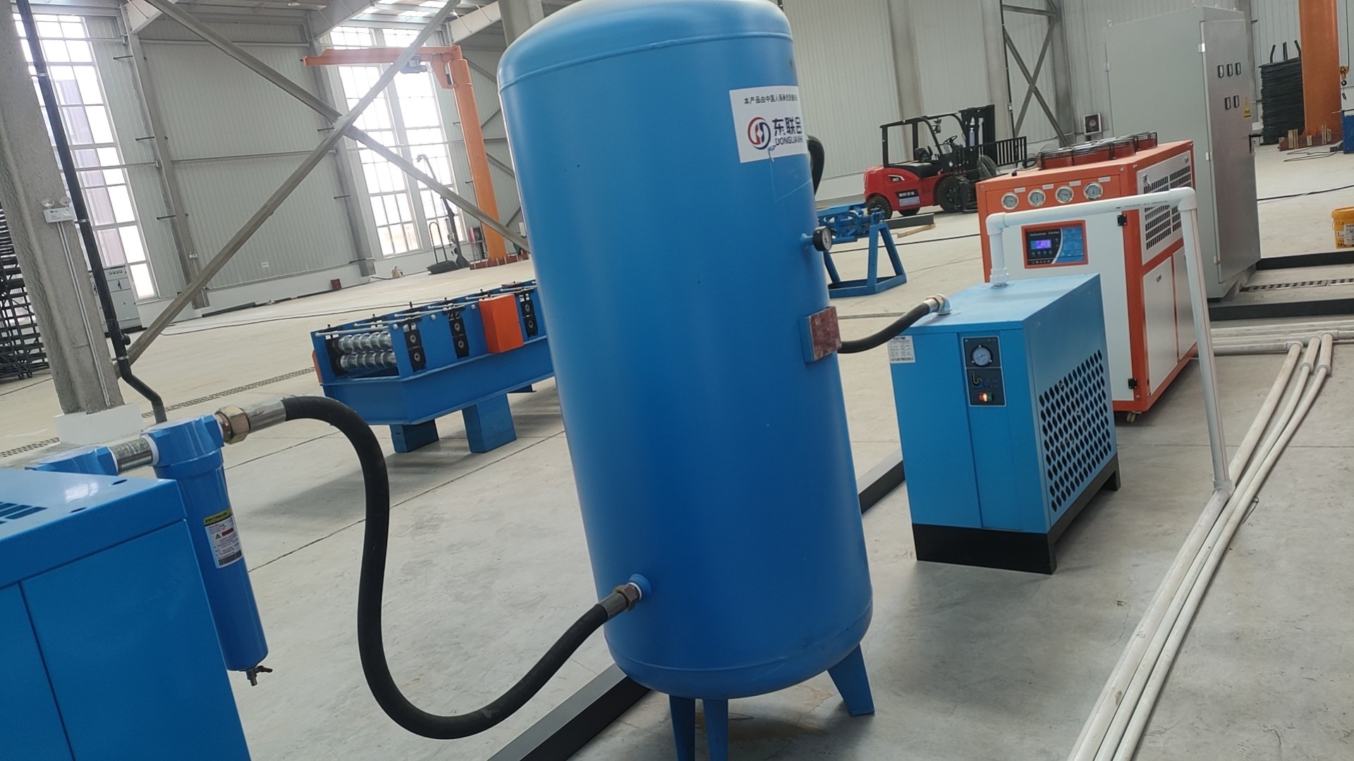 37/22kw Small Rotary Screw Air Compressor Automatic Startup For Industrial