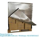 Thermal Hood Moistproof Insulated Pallet Cover With Zipper Pallet Cover Cold