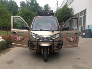Wholesale 200w Enclosed Rear Drum Brake 65KM/H Cabin Tricycle from china suppliers