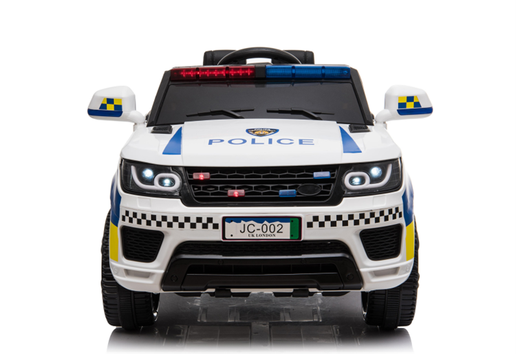 Suitable for 3-8 Year Olds Big Two Seater Battery Operated Police Car