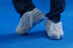 Floor Protection Hygienic Disposable Shoe Covers Breathable For Construction