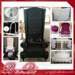 high back wedding chairs king throne pedicure chair foot spa equipment furniture