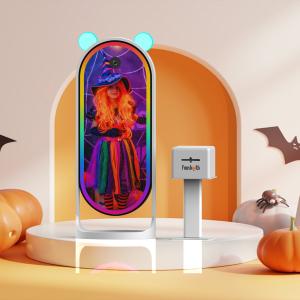 Wholesale Self Service Photo Printing Kiosk 5-feet Long Smart Magic Mirror Photo Booth For Party from china suppliers