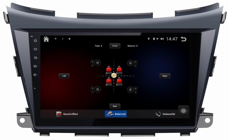 Ouchuangbo For Wholesale 10.1 inch big capacitive touch screen Android 4.4 Nissan Morano with gps radio multimedia