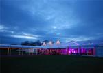 Transparent PVC Tent Frabic Marquee Tents For Party / Wedding 10m * 20m
