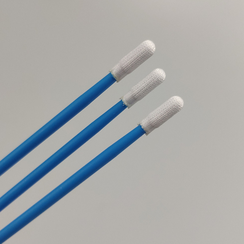 Round Head Dacron Tipped Swab 70mm For Electronics Cleaning