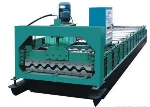 Wholesale Colored Steel Roof Panel Roll Forming Machine Producing 750mm Width Tiles from china suppliers