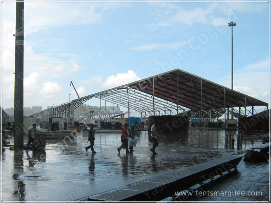 Sturdy Aluminum Frame Wedding Reception Marquee / Outside Party Tents For Rent