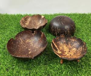 Wholesale Firlar Bathroom Coconut Shell Soap Box Natural Handmade For Kitchen Tub from china suppliers