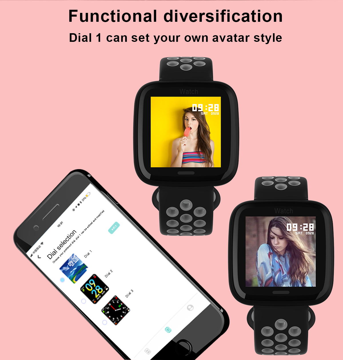 F12 Smartwatch Blood Pressure IP67 Wearable Technology Sports NFC Zinc Alloy