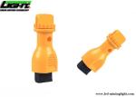 Nylon PA Computer Host Safety Lockout Device Rubber Stopper