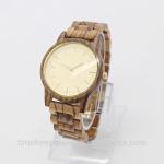 wood watch band ,zebra wood wristwatches oem .