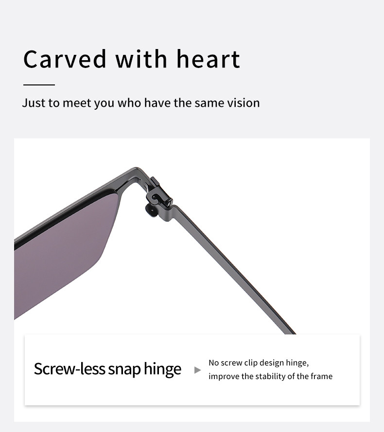 Ultralight Metal Frame Sunglasses Double UV Coating , Male Sunglasses For Driving