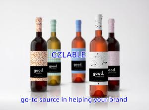 Wholesale 1.5 Inch Custom Sticker Labels Clear Poly Easy Peel Off Stickers Waterproof from china suppliers