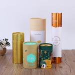 Eco Friendly Customized Kraft Cardboard Paper Packaging Tube For Socks
