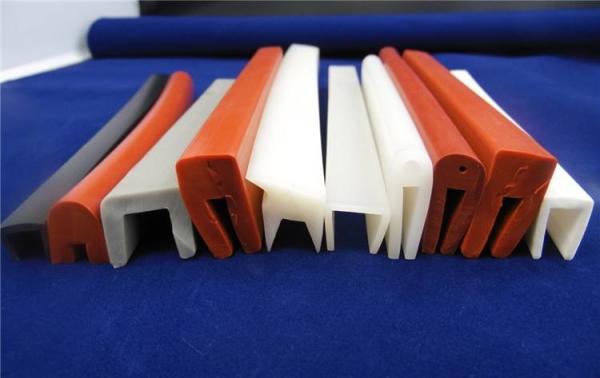 Silicone Rubber Seal Extrusion Profiles, food grade, for door, windows,