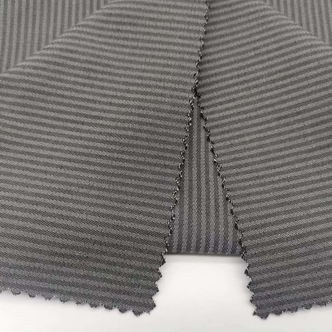 Stripe Breathable Fabric 86% Nylon 10% Polyester 4% Spandex 126gsm