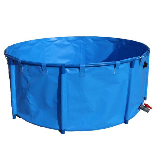 Foldable Flexible Water Tank PVC Tarpaulin Fish Tank Large Aquaculture Fish