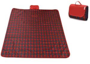 Wholesale Red Checkered Picnic Blanket Sand Proof For Outdoor Family Party from china suppliers