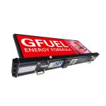 FCC Wireless P2.5 Digital Taxi Roof LED Display Android 4G Advertising Light Box