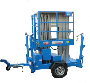 Wholesale 12m Towable Scissor 300kg Trailer Boom Lift from china suppliers