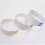 RFID Round Hospital Patient Wristband Thermal Transfer Printing Bracelet
