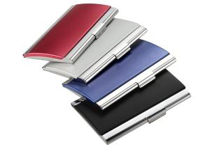 Wholesale Aluminum Colorful Name Card Holder Metal Custom Logo Card Case from china suppliers