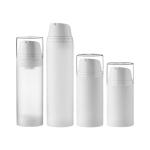 Cosmetic Airless Dispensers Empty Plastic Lotion Bottles 30ML 50ML 75ML 100ML