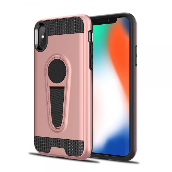 Quality Colorful Smartphone Protective Case / Shockproof Phone Cover Kickstand for sale
