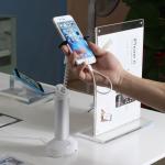 COMER anti-theft clip system for Secure Mobile Phone Display Holder with alarm
