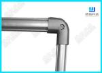 90 Degree Elbow Aluminum Pipe Joints , AL-2 Metal Tube Fittings Round Head Shape