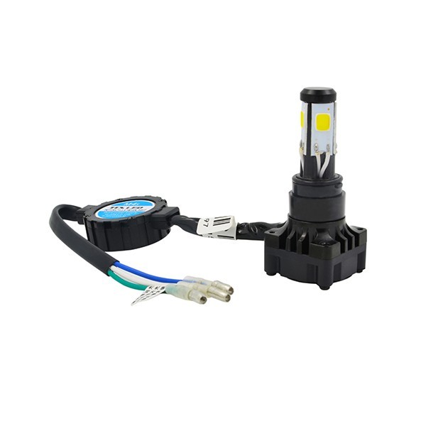 30W 2000LM COB LED Motorcycle Headlight Bulbs DC 9 - 18V Shockproof