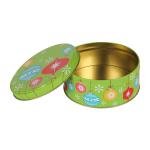Large Metal Cookie Tin Vintage Tin Boxes for Cookies Wholesale Round Tin