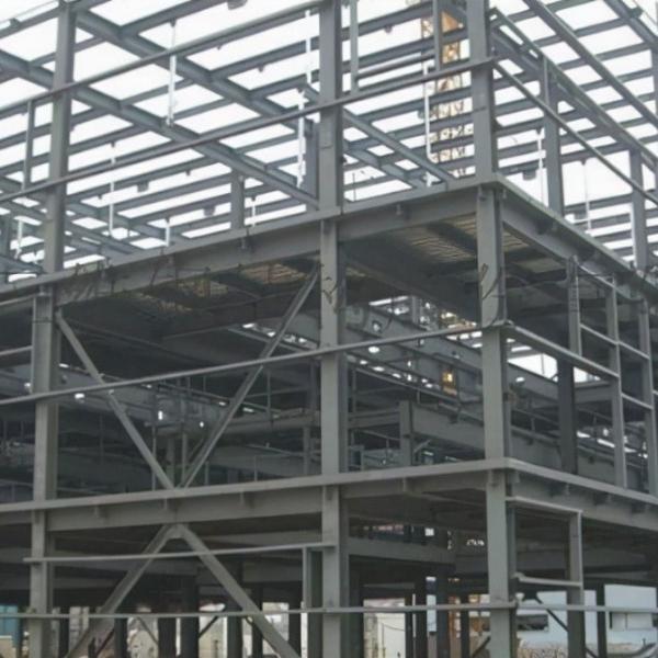 High Cost Efficiency and Modern Aesthetics Steel Frame Office Buildings with