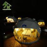outdoor camping geodesic dome tent for living